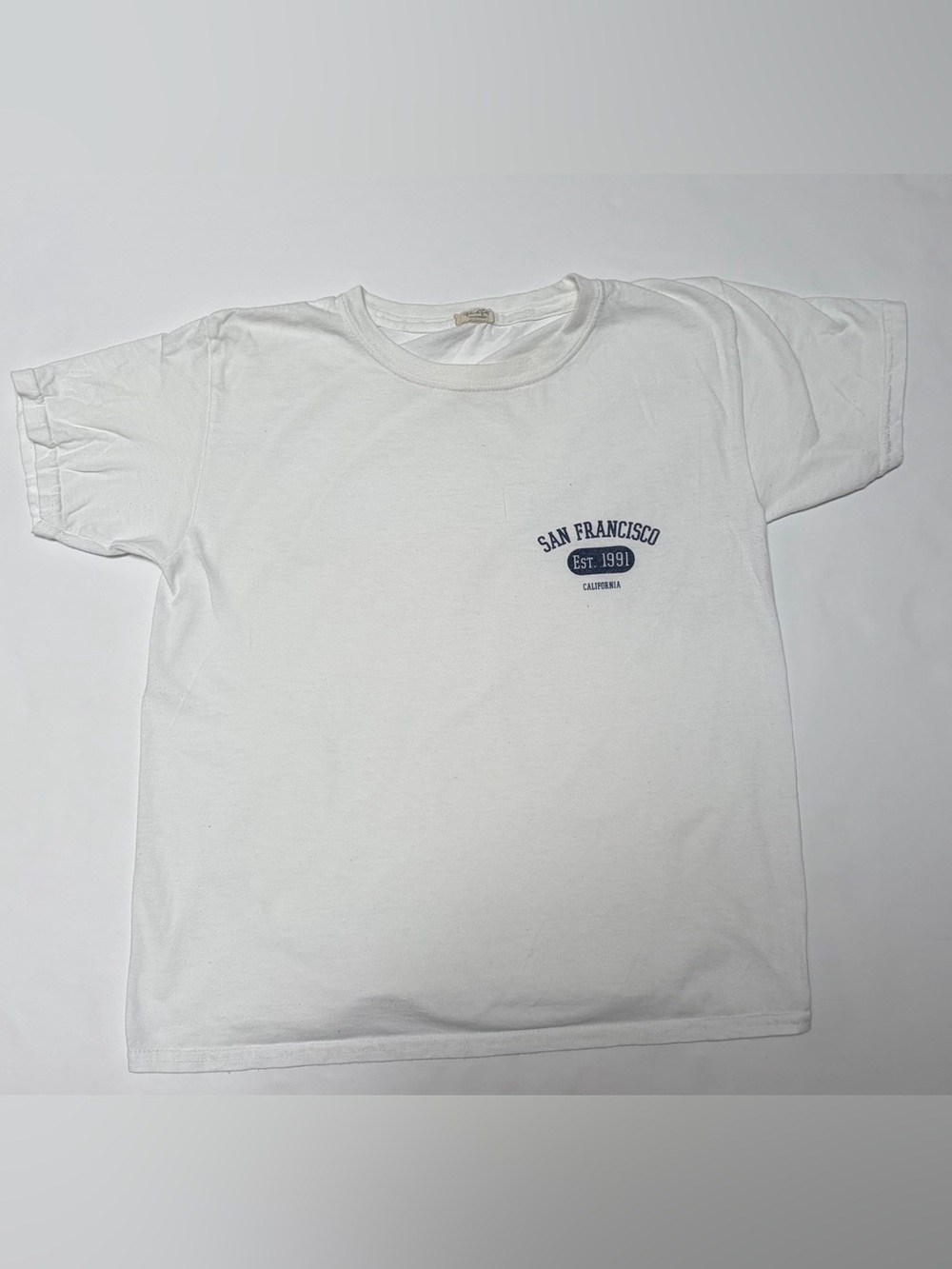 Juicy Couture Kids White San Francisco Tee | Size: S